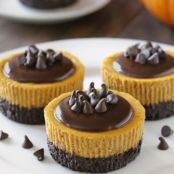 Mini Pumpkin Cheesecakes