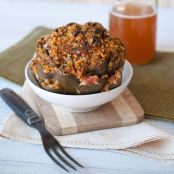 Beer Steamed Stuffed Artichokes