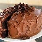 Devil's Food Cake with Chocolate Orange Buttercream