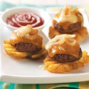 Mini-Burger Potato Bites Recipe