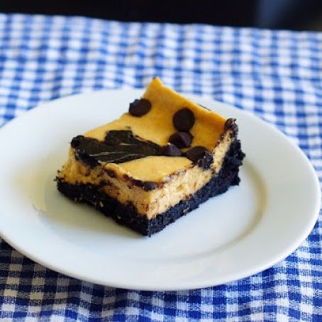 CHEESECAKE - Pumpkin Cheesecake Brownies