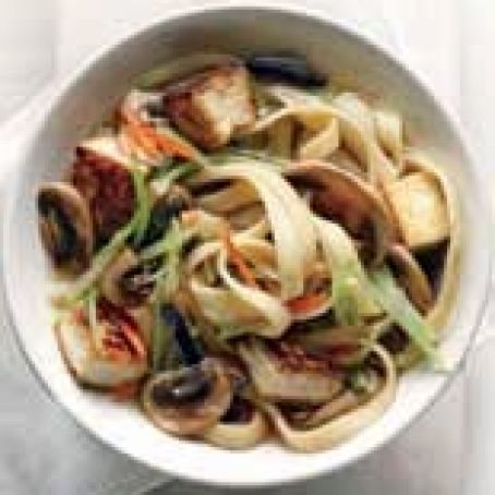 Ginger Noodles with Tofu