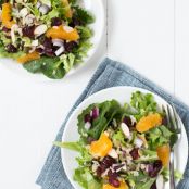 WINTER HARVEST SALAD WITH WILD RICE, CRANBERRIES, AND CITRUS