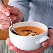 Shitake Mushroom-Tomato Bisque