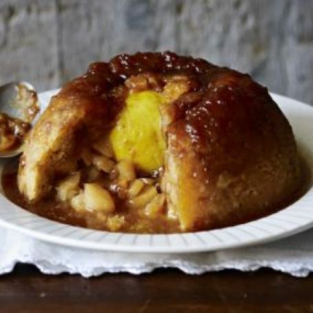 Sussex pond pudding with apples
