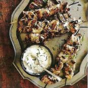 Buttermilk-Garlic Chicken Kebabs