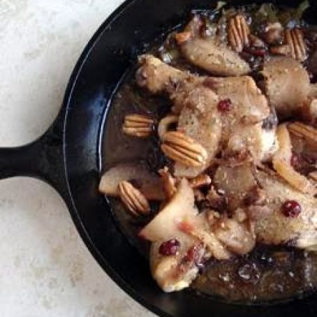 Apple Pecan Bacon Chicken