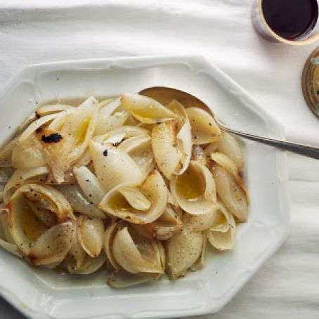 Roasted Onions with Vinegar