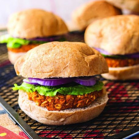 Smoky Sweet Potato Burgers