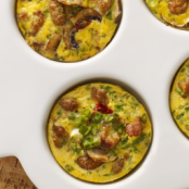 Turkey Sausage Mini Quiche