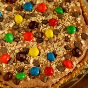 Chocolate Monster Cookie Pie