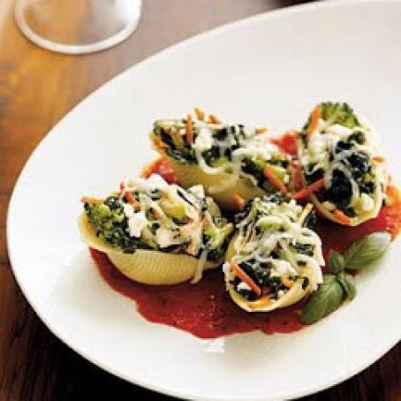 Veggie Stuffed Shells