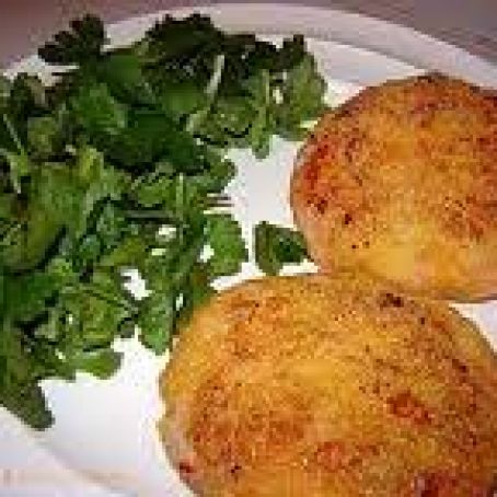 Couscous Cakes with Smoked Salmon