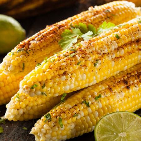 Chili Lime Grilled Corn