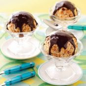 Toasted Almond Ice Cream Balls Recipe