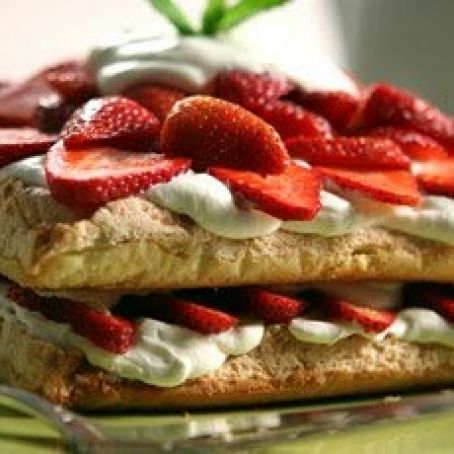 Strawberry Shortcake Torte