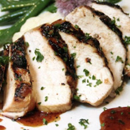 Grilled Chicken Breast With Chipotle Honey Sauce