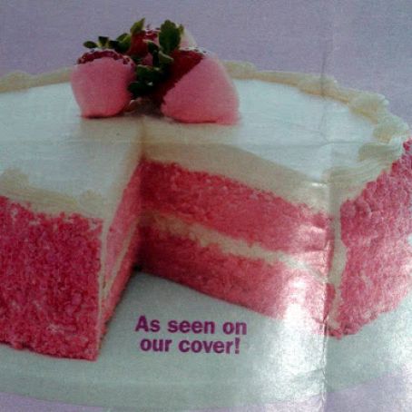 Pretty-in-Pink Mother's Day Cake