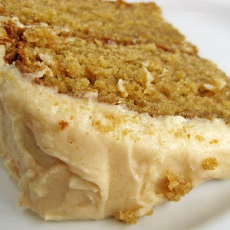 Caramel Apple Layer Cake with Apple Cider Frosting