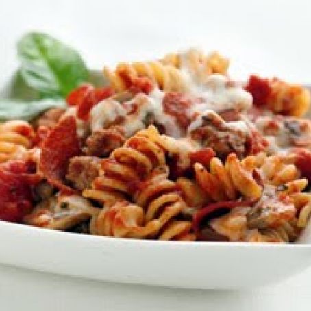 Cheesy Pizza Pasta