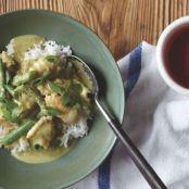 Shrimp with Green Curry Recipe
