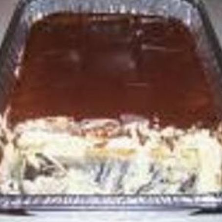 Low Fat Chocolate Eclair Cake