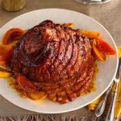 Citrus-Molasses Glazed Ham Recipe
