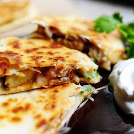 Chicken Pineapple Quesadilla
