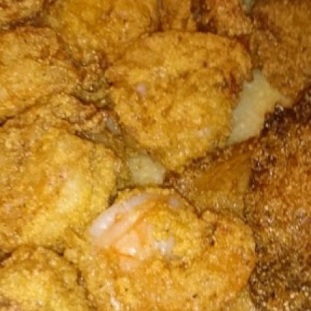 Cornmeal Coating for Deep Fried Fish
