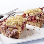 Open-Face Reuben