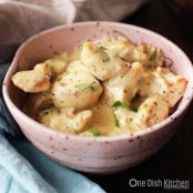 Chicken With Mustard Tarragon Sauce For One