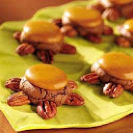 Pecan Cookie Turtles