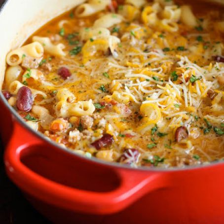 Pot Chili Mac and Cheese
