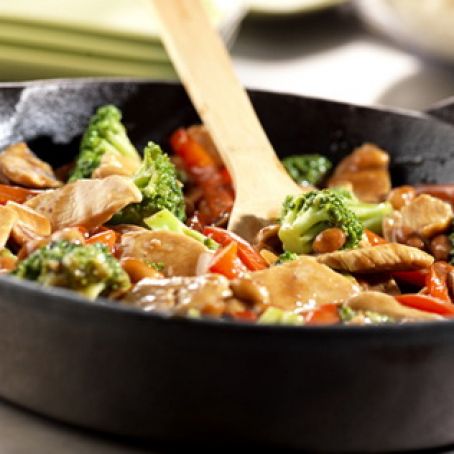 Asian Chicken with Peanuts