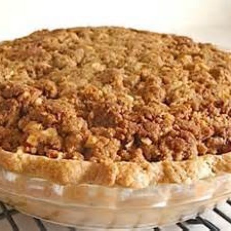 Double crumb apple pie