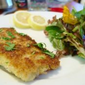 Fish in Italian Bread Crumbs