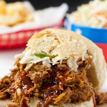 Slow Cooker Sweet and Spicy Pulled Pork