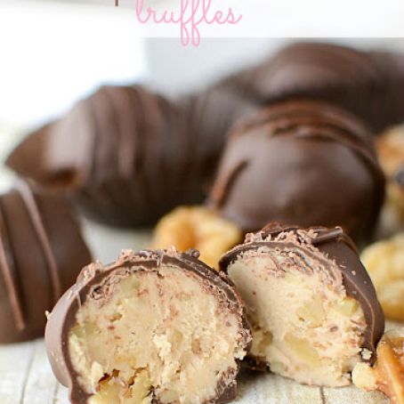 Maple Walnut Truffles
