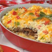 Sausage Hash Brown Bake