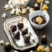 candy - Chocolate Peanut Butter Popcorn Truffles