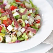 Chopped Muffuleta Salad