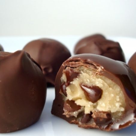 Vegan Cookie Dough Truffles