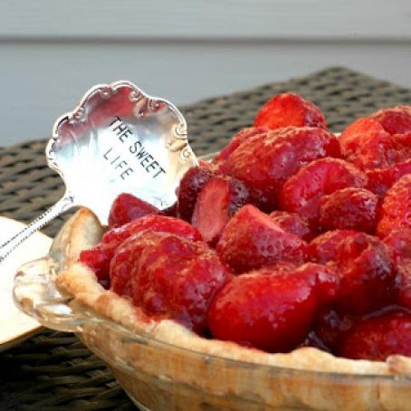 Lightened Strawberry Pie