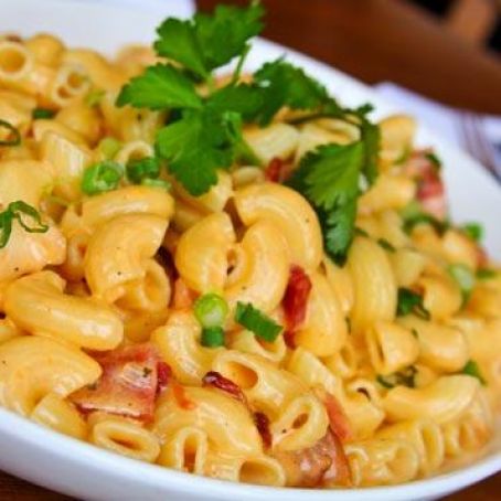 Grilled Chicken Mac & Cheese