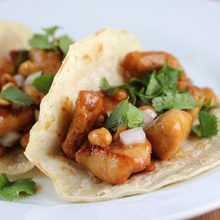 Kung Pao Tacos