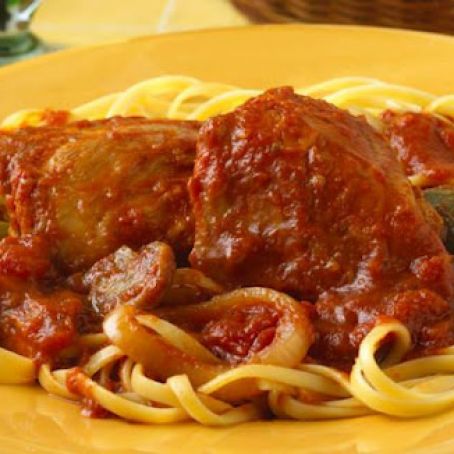 Grandma's Chicken Cacciatore