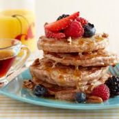 Lemon-Pecan Pancakes