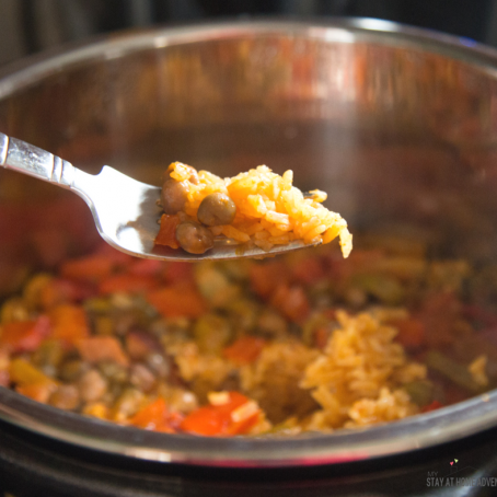 Instant Pot Arroz con Gandules