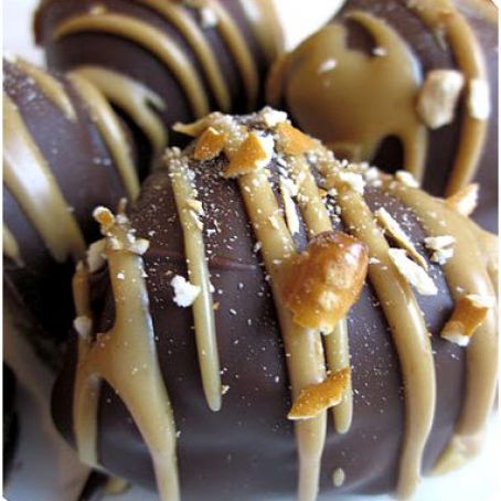 Chubby Hubby Buckeye Peanut Butter Truffles
