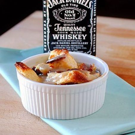 Perini Ranch Steakhouse Bread Pudding with Whiskey Sauce